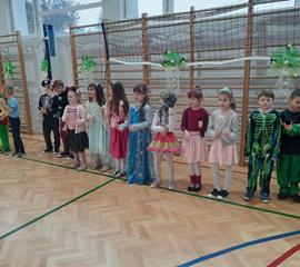 Bal karnawałowy klas I-III